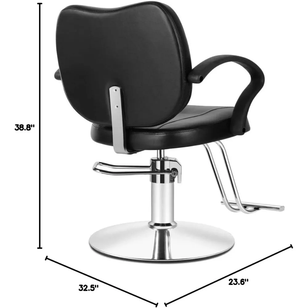 

Barber Chairs for Salon with Extra Wide Seat Spa Beauty Equipment for Hair Stylists for Barbershop and Home Barber Chair