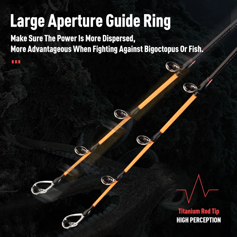 Varas de Pesca Leydun Rang's Tako 170MH — foto 3