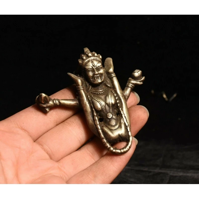 Old Tibet Trading vajrayogini vajravarahi Goddess Buddha Statue Amulet Pendant