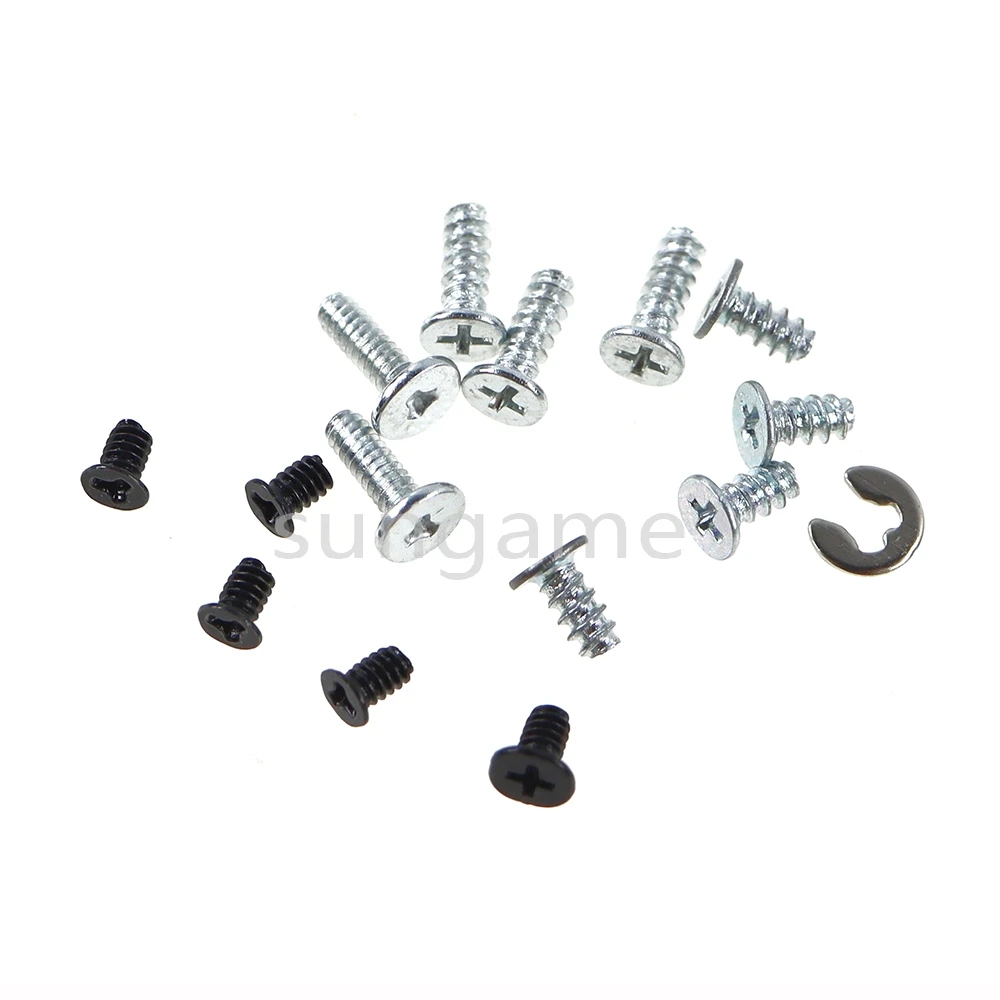 Parafusos Para Game Console GBM, Parafusos Conjunto Completo, Peças De Reparo, 1 Conjunto