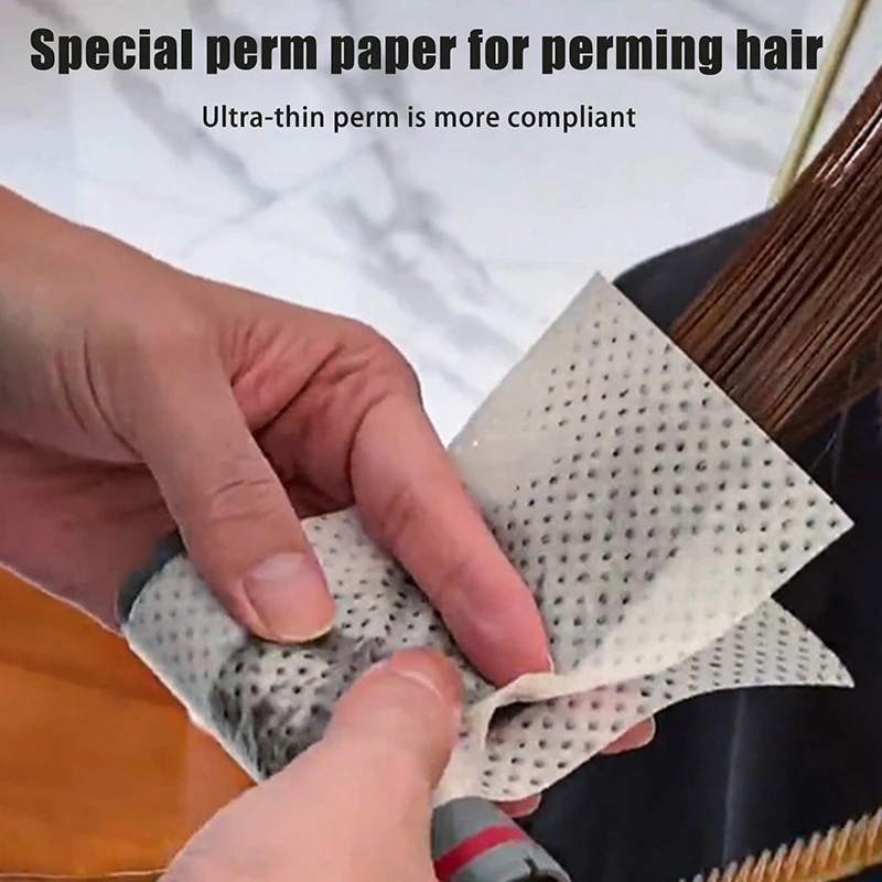 

200pcs Highlight Tissue Disposable Salon Electric Hair Perming Dyeing Paper End Wraps Dyeing Color Tool Hairdresser Salon Tool