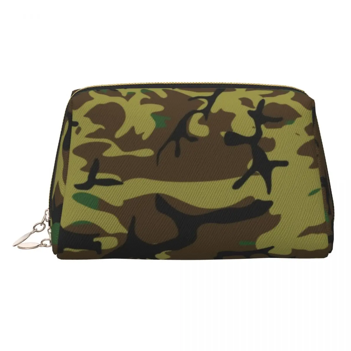 

Камуфляжная лесная камуфляжная косметичка для женщин Kawaii, большая вместительная косметичка для хранения косметики, косметички