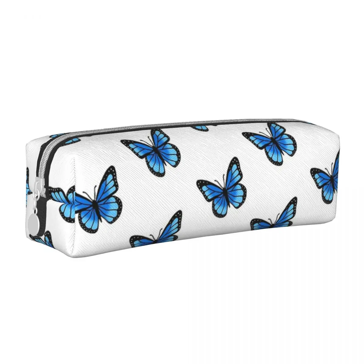 grande borboleta azul borboletas lapis cases caixa de caneta animal bolsas para meninas e meninos armazenamento de escritorio presentes 01