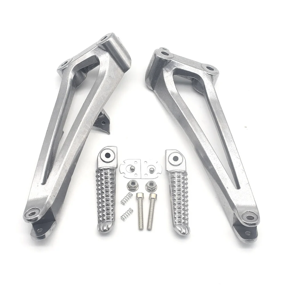 Motorcycle Rear Passenger Footrest Foot Peg Bracket Set For YAMAHA YZF R1 YZF-R1 2009 2010 2011 2012 2013 2014