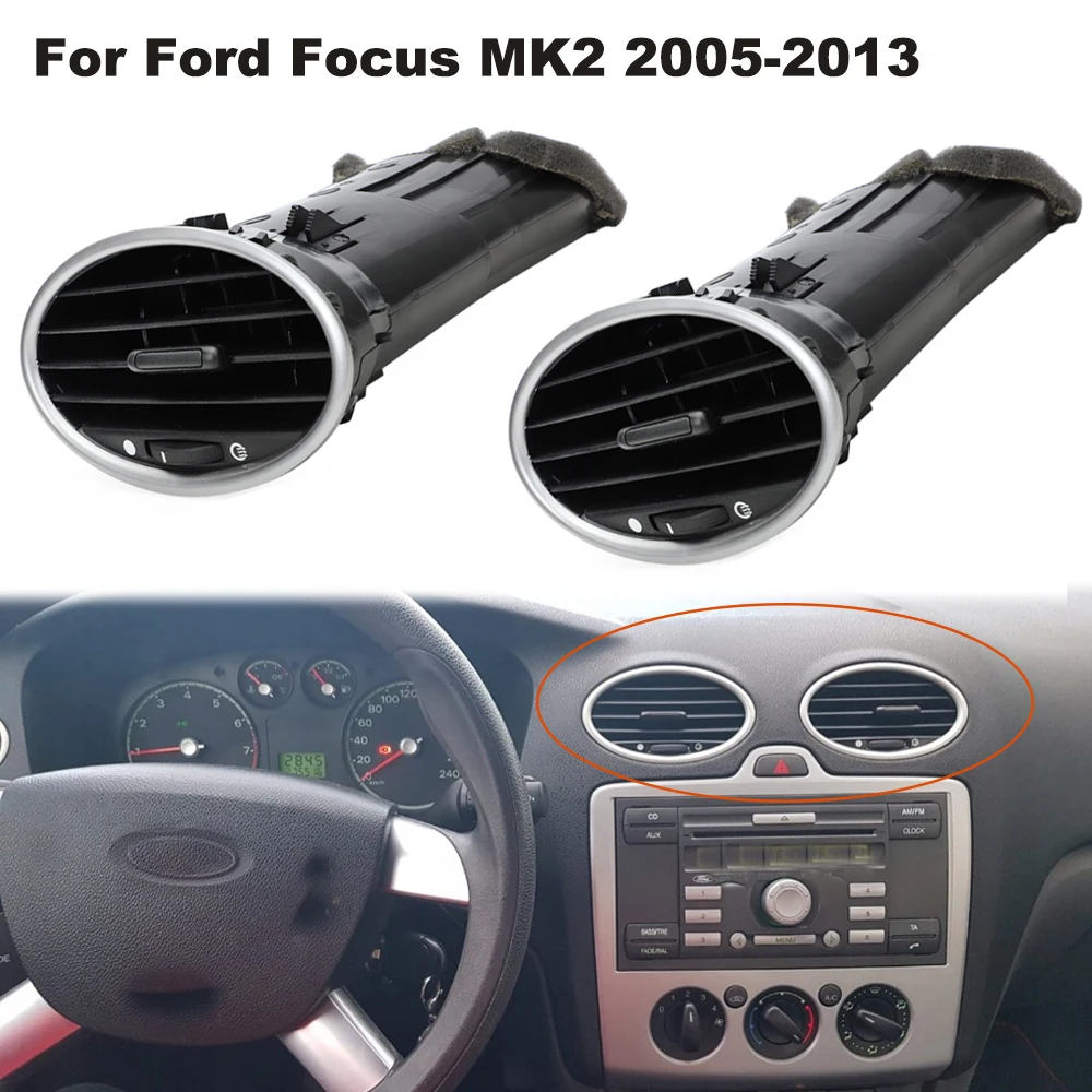 For Ford Focus MK2 2005-2013 Car Air Conditioning Dashboard Air Outlet Original AC Air Vent Outlet Nozzle