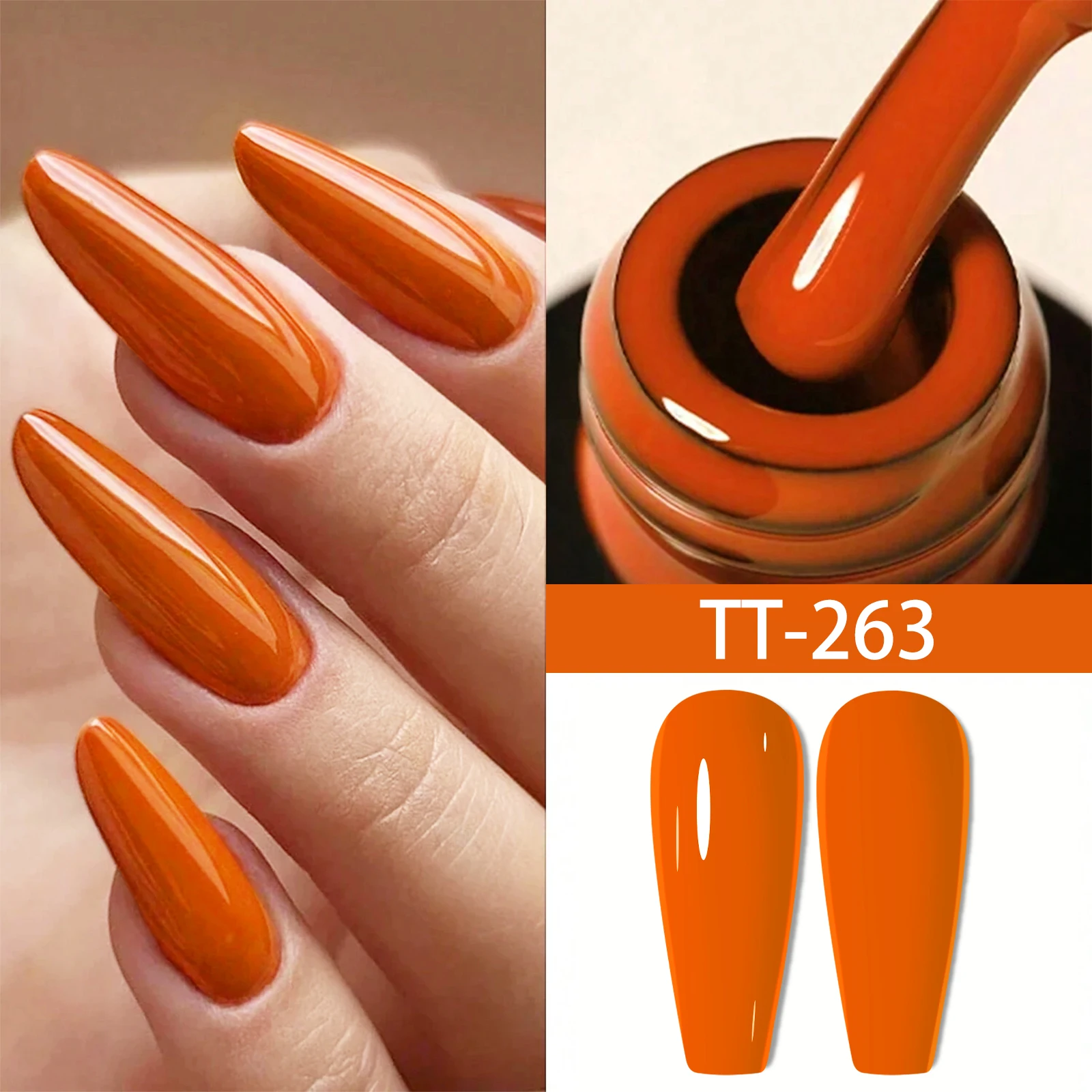 TARTU Gel Unha Polonês Marrom Laranja Azul Rosa Verde Unhas Art Soak Off UV/LED Manicure Beautylux Vernis Semi Permanente Esmalte