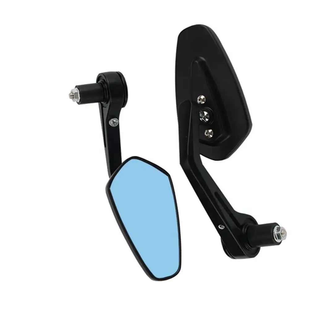 

2Pcs Aluminum 7/8'' 22mm Bar End Side Rear View Mirror for BMW For Ducati For Aprilia Motorcycle Cruiser Chopper ATV Accessories
