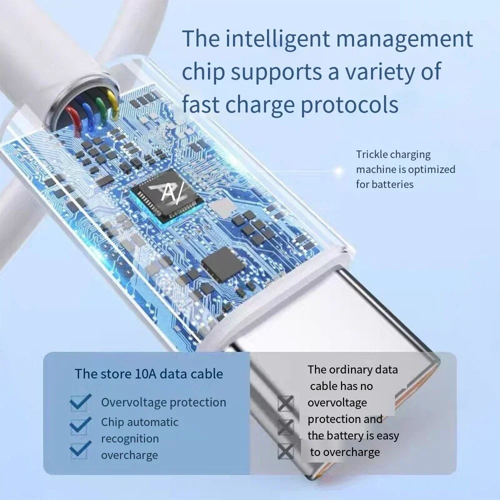PD المزدوج USB C إلى نوع C كابل شحن سريع 120 واط TypeC شاحن سريع عالية السرعة نقل البيانات سلك الحبل لسامسونج Mi العالمي