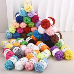 12 Color Set Acrylic Fibers Knitting Wool Yarn Needlework Dyed Lanas For Crochet Craft Sweater Hat Dolls At Low Price