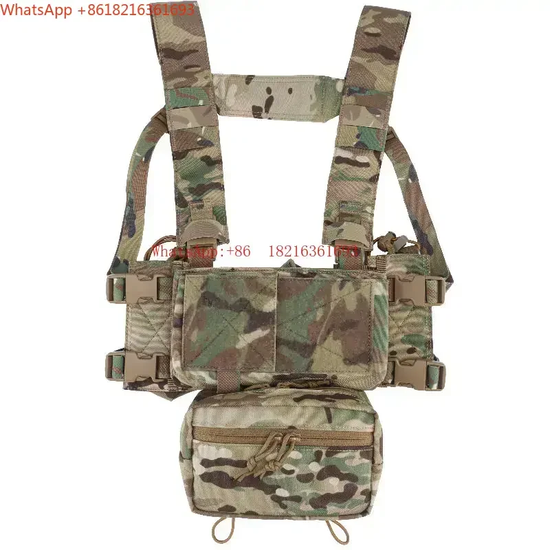 New Arriva MK4 Tactical Chest Hanging Multi-functional Expansion Mount Breathable Quick Release Camouflage Vest Built-in Quick