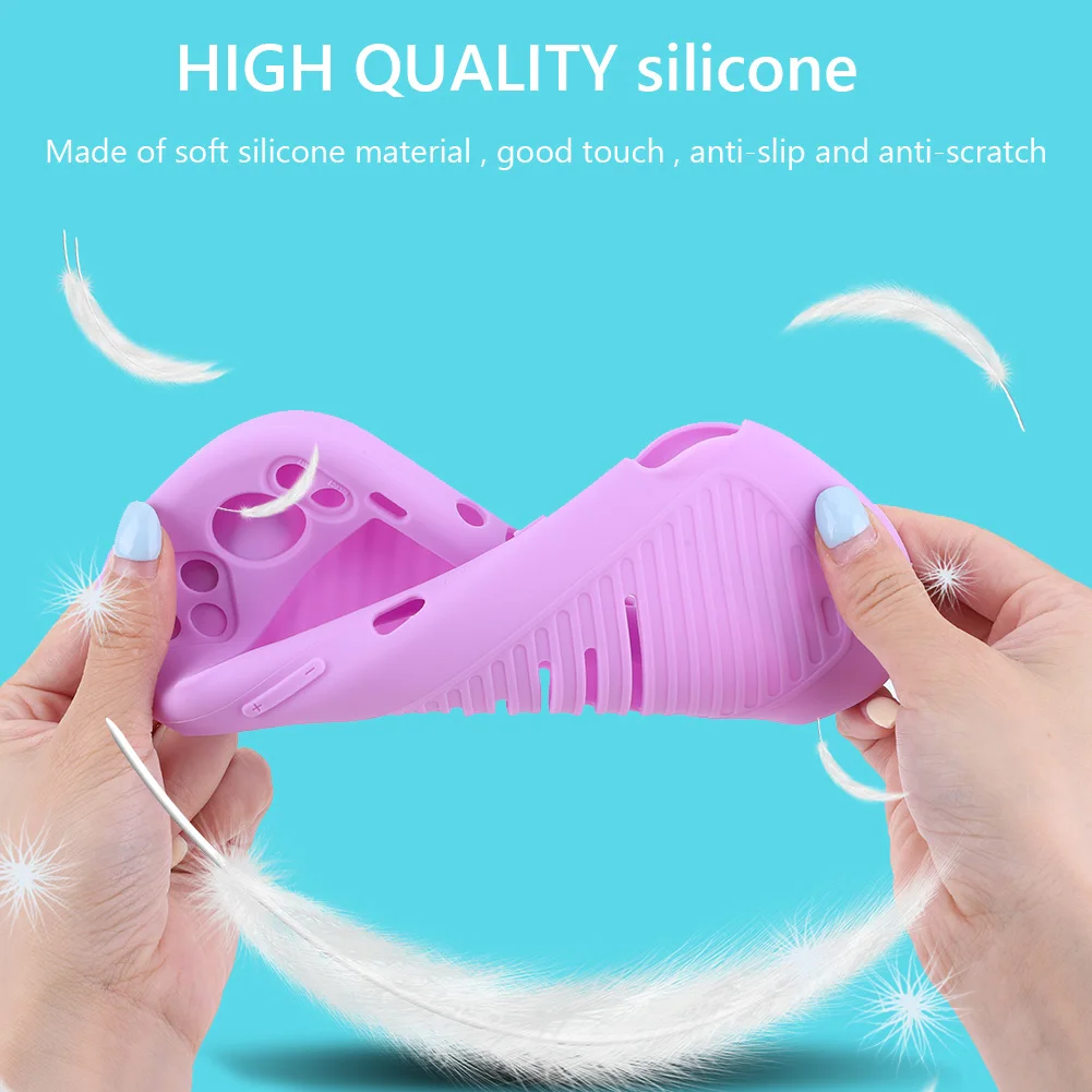 Silicone Protective Case For Trimui Smart Pro Gaming Console Protective Cover Shockproof Soft Skin Cover Case with Lanyard