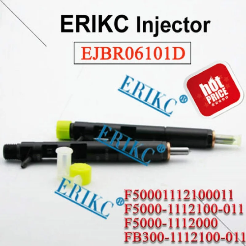 

ERIKC EJBR06101D R06101D CRDI FUEL Injector F5000-1112100-011 For Delphi Yuchai