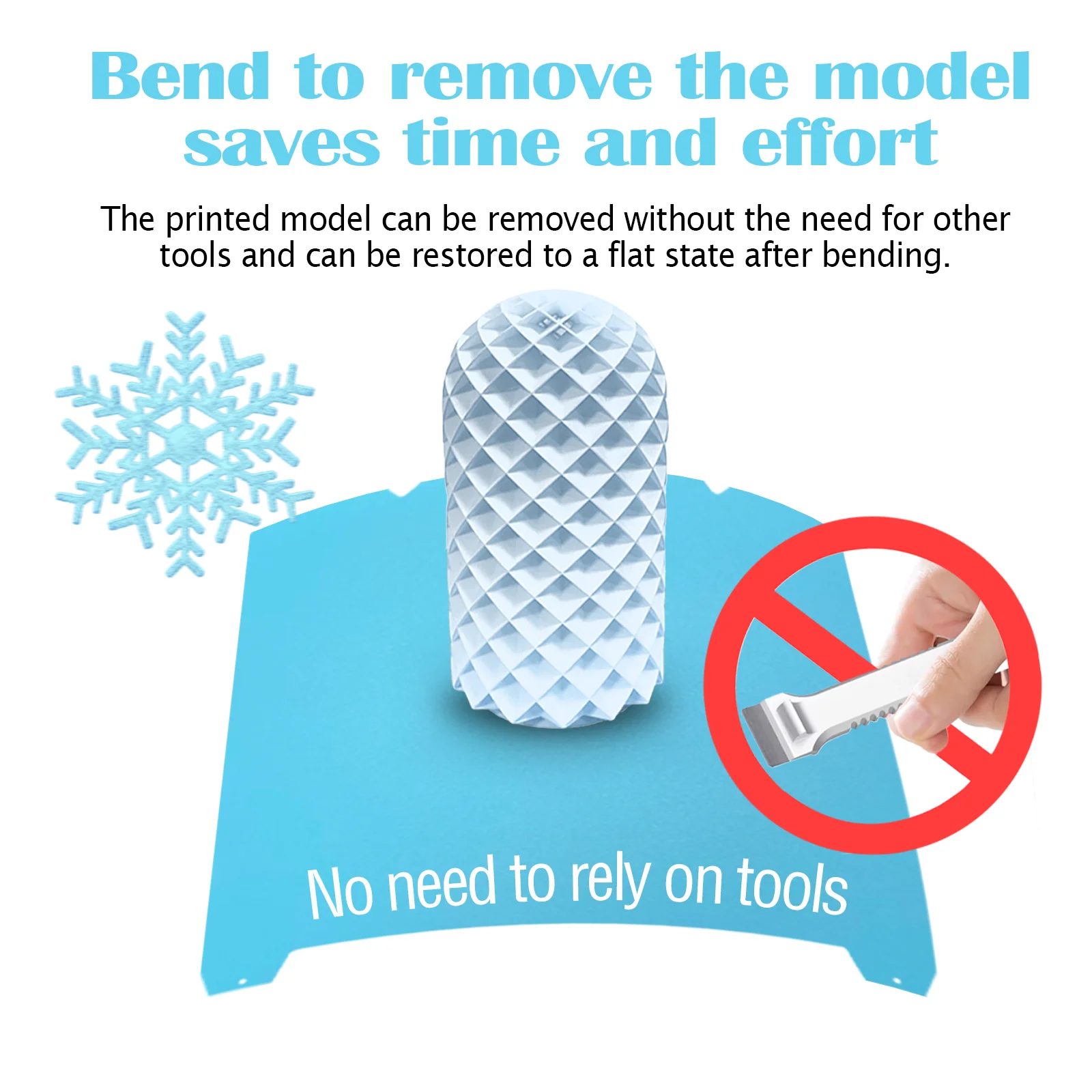 لوحة بناء لـ Creality K1 K1C PEI محكم على الوجهين أندر 3 KE /Ender 5 Pro /CR 10 SE /K1 SE لوحة تبريد للطابعة ثلاثية الأبعاد