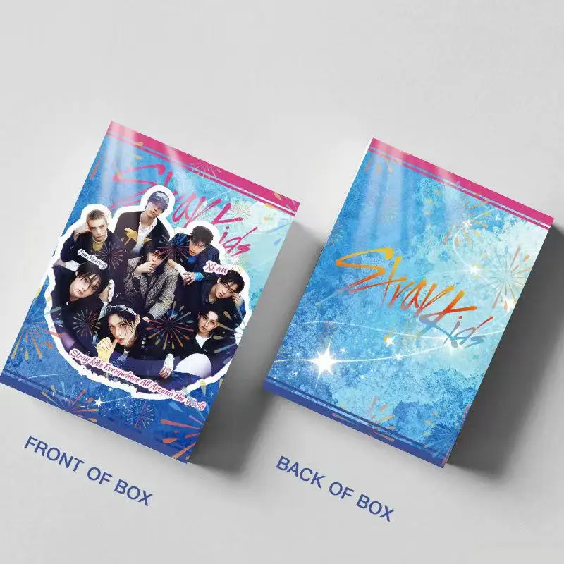55 tarjetas coleccionables SKZOO Straykids ZEROBASEONE nuevo álbum DO IT mercancía de celebridades Felix Bang Chan fotos tarjeta LOMO
