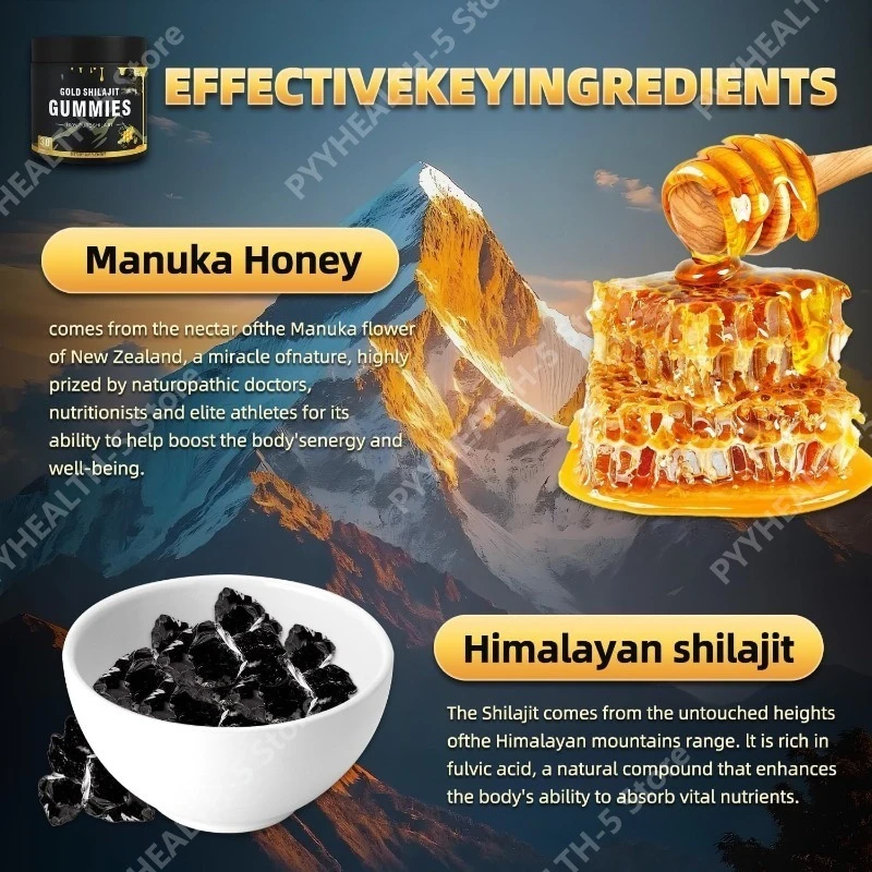 Shilajit Gummies Honey Lemon F - Planted Tank 评论和价格