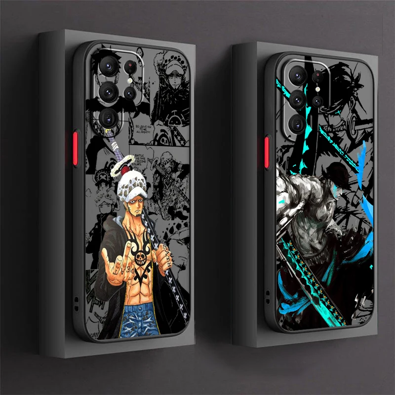 漫画のオリジナルの半透明の携帯電話,Samsung Galaxy s24 s23 s22 s21 s20 fe s10 s9 s8 plusウルトラプロ5g tpu