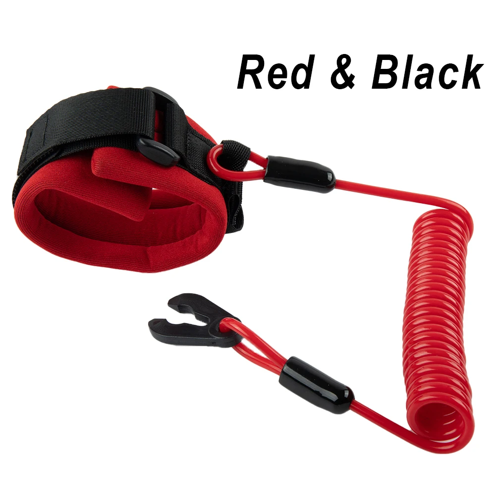 Motorboat Engine Safety Tether Cord Lanyard Kill Stop Switch For Jet Ski JT900 JT1100 For Most Board Engine