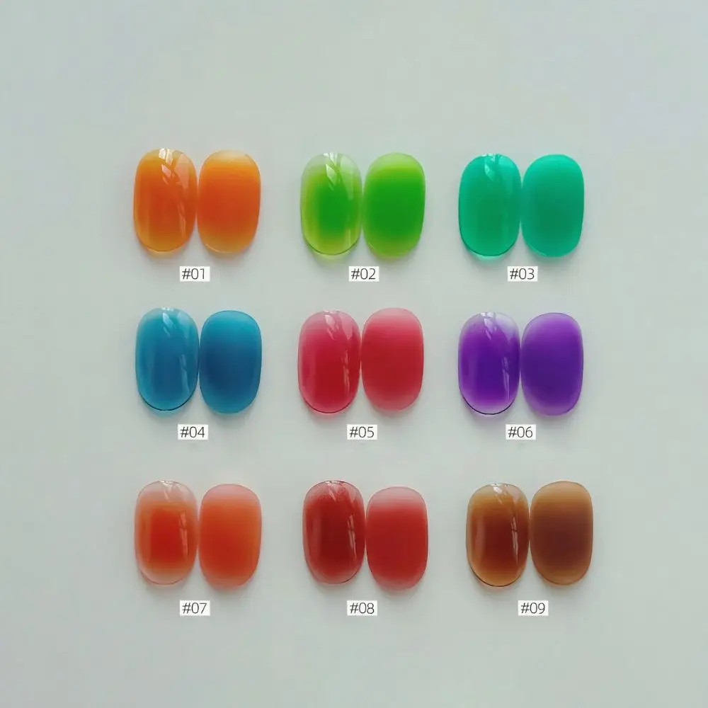 

Mini 4IN1 Pat Ombre Gel Nail Polish French Nail Manicure 9-color Easy Gradient Painting Gel Solid Varnishes Paint Art Gel Girls