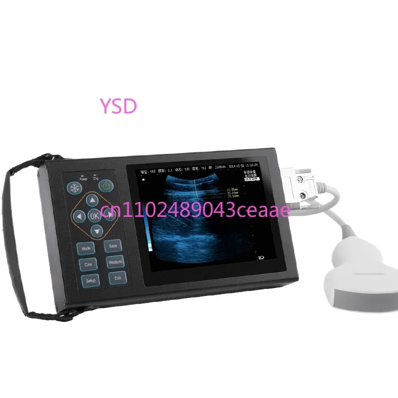 Portable for veterinary use, dog and cat ultrasonic pregnancy detector for cattle and sheep, pet pregnancy ultrasound detector