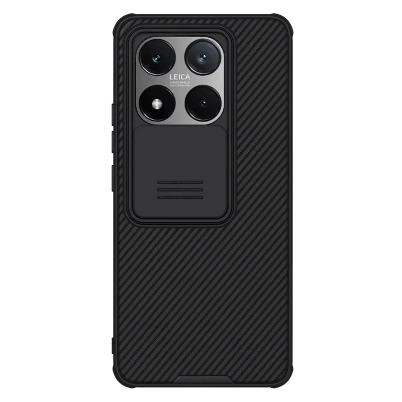 Nillkin für Xiaomi 17T Pro Mi 15T Pro 14T Pro CamShield Pro Schiebe-Kameraabdeckung Anti-Fingerabdruck Stoßfeste Schutzhülle Handyhülle