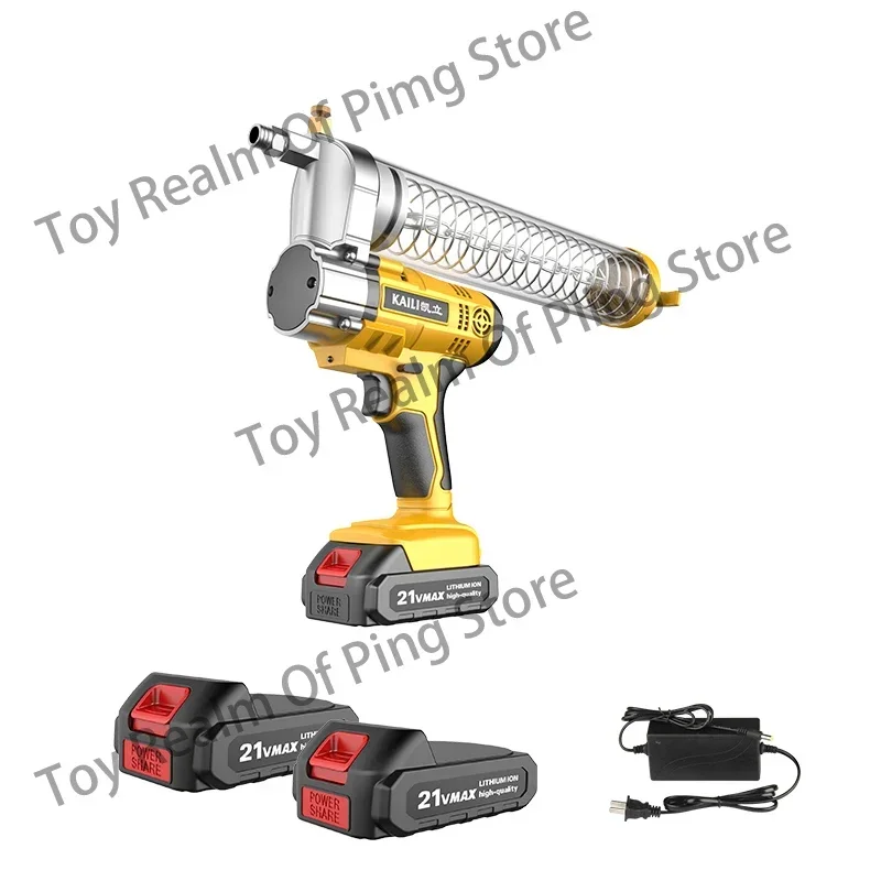 Electric grease gun automatic caterpillar butter machine for digging  High Voltage Lithium Battery Rechargeable