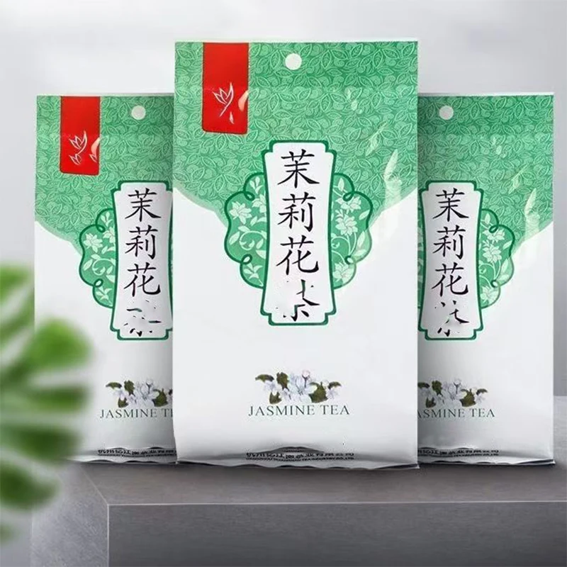 Delicious Origin Jasmine Flower Green Oolong Tea Set Bag Classic China Style Aluminum Foil Bag 250g/500g Self Sealing Zipper Bag