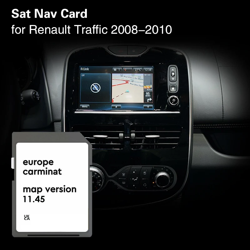 

Carminat 11.45 for Renault Traffic 2008 2010 Vehicle Navigation SD Map Update New Version Memory 8GB Card Europe France