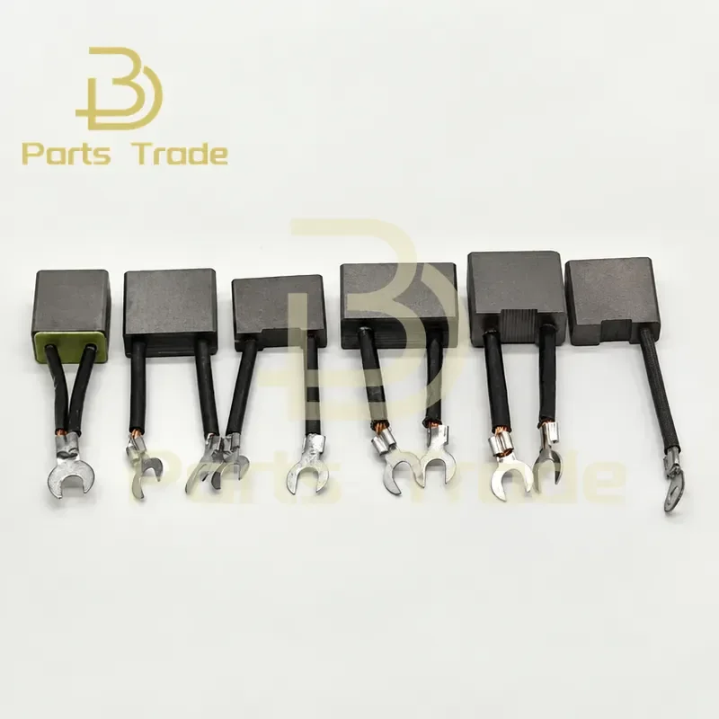 Carbon Brush for Forklift Electric Vehicle 12.5x40x25 16x40x25 16x25x28 10x32x26 Copper Containing Replacement Parts