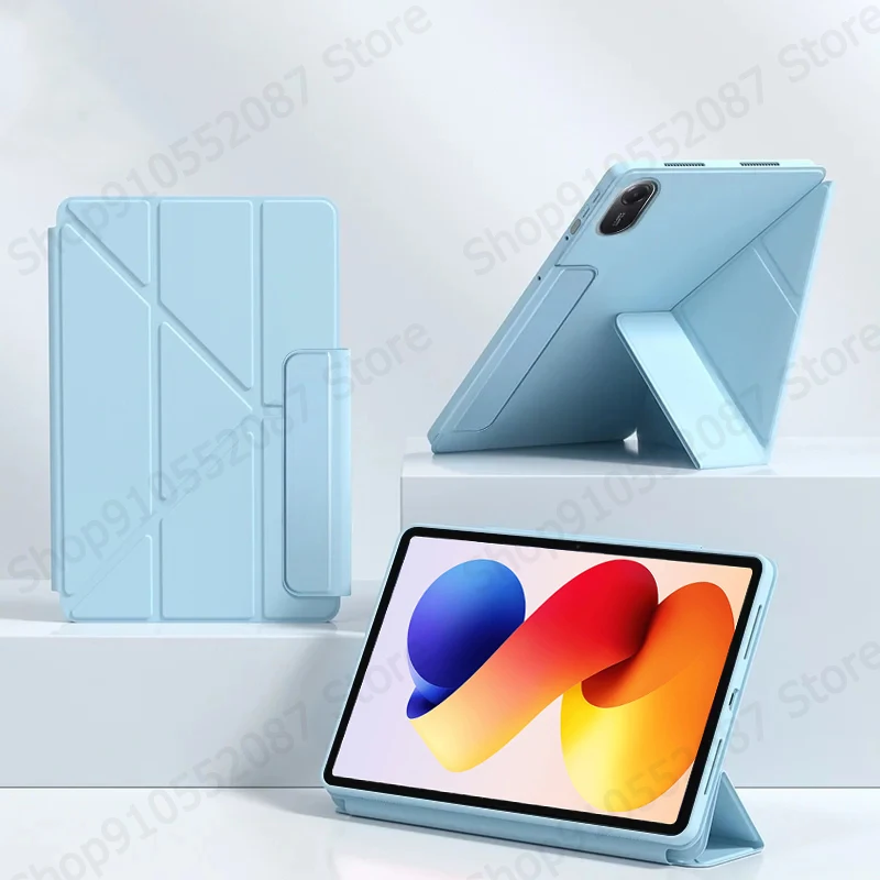 Funda For Redmi Pad 2 Pro Case 12.1 inch Magnetic PU Leather Fold Stand Cover For Poco Pad M1 Case For Redmi Pad 2 Pro 12.1 Case