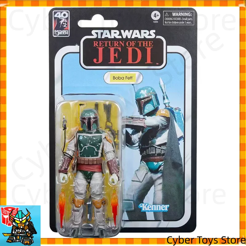 【迅速発送】正規品-スターウォーズ-ブラック-バウンティ-ハンター-ボバ・フェット-アクションフィギュア-コレクション-ギフト