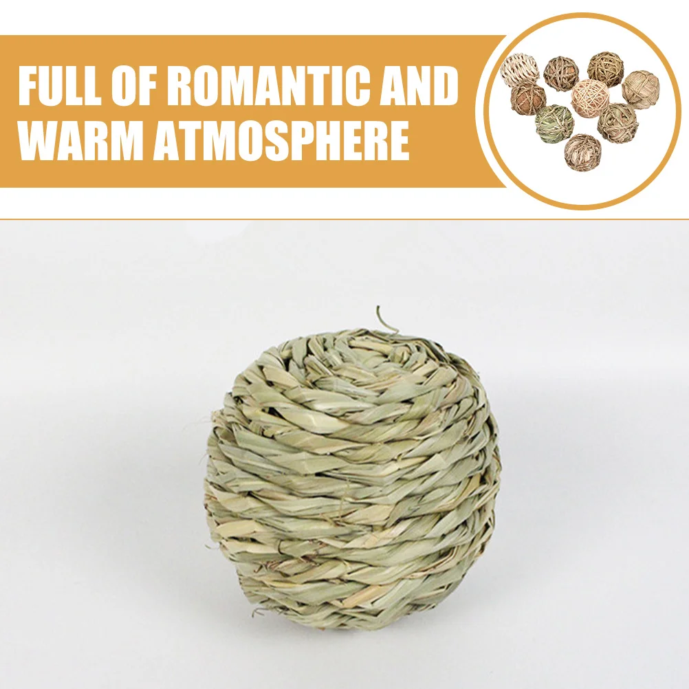 

9pcs Woven Rattan Balls Decorative Hanging Pendant For Home Party Xmas Bathroom Bedroom Wall Decor Creative Crafts Bowl Fillers