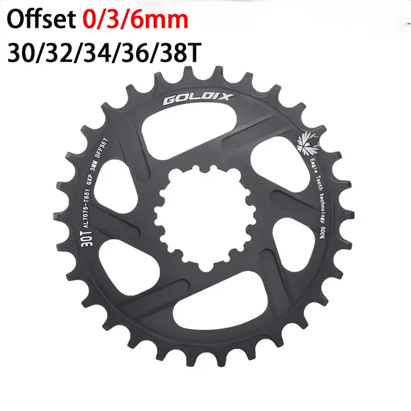 MTB Bicycle Chainring Narrow Wide Mountain Offset 0/3/6mm 30/32/34/36/38T Chainwheel for sram bike XX1 X9 XO X01 NX Direct Mount