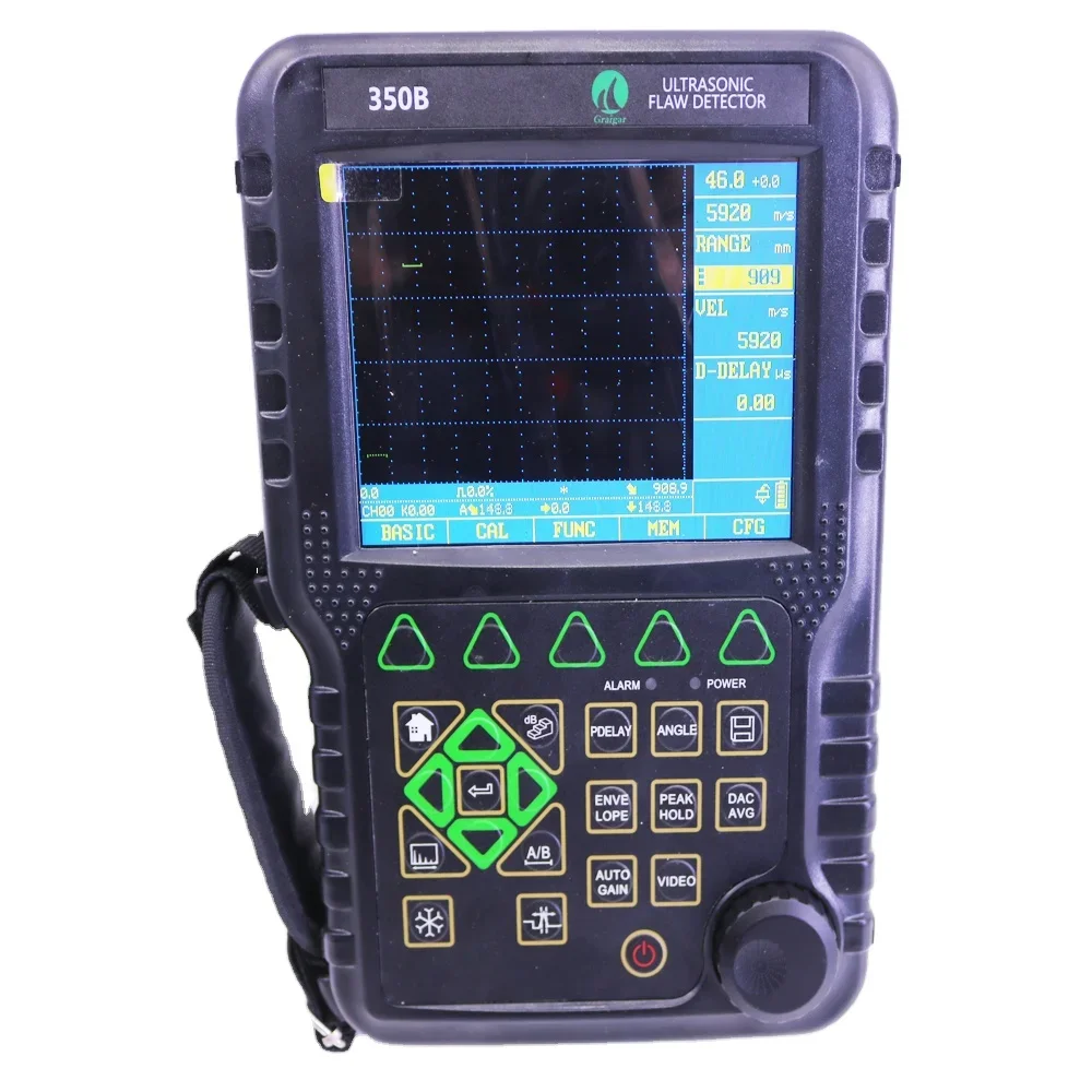 MFD350B Ultrasonic Flaw Detector NDT Instruments Testing Equipment 0 ~ 6000mm