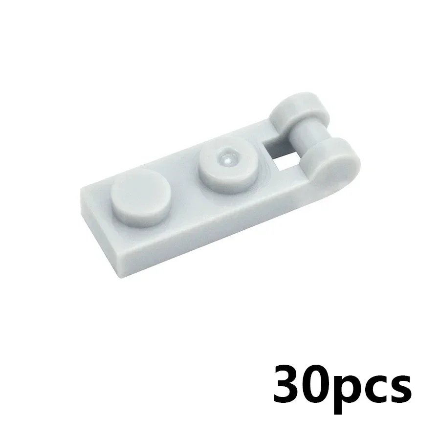 DIY Building Block Thin Brick Clip MOC Part Assemble Plate Special 1x2 with Handles Compatible 63868 92280 60478 18649 Kid Toy