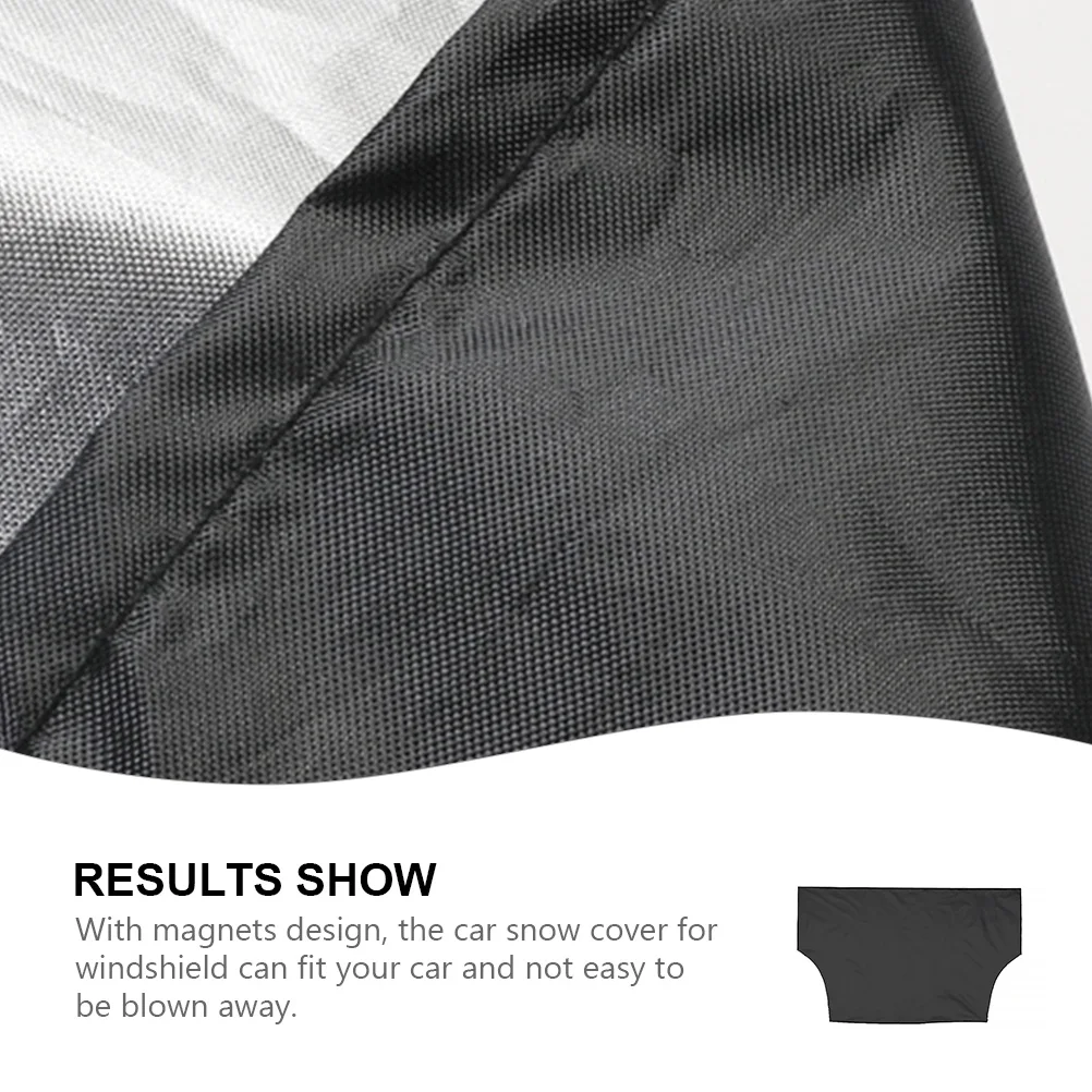 

Snow With Magnets Foldable Car Front Ice Protector For Truck Van Suv Auto Windshield Cover Waterproof Windshield Snow Ice