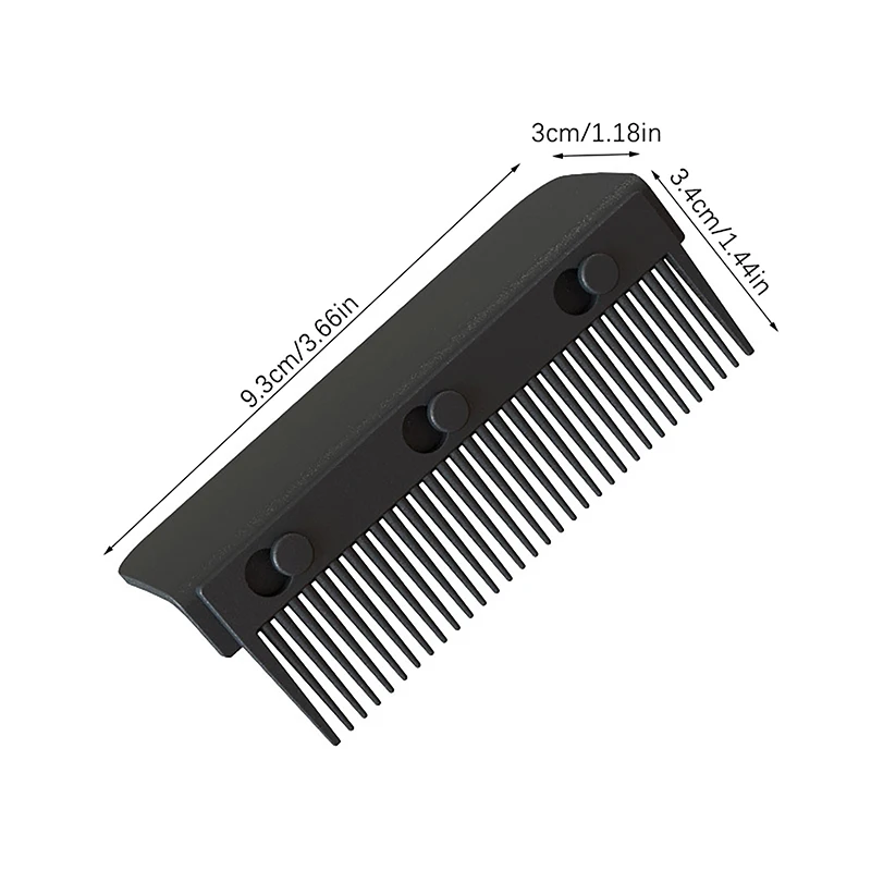 Flat Iron Comb Hair Straightener Comb-Reusable Comb For Flat Iron-Flat Iron Comb Attachment Clip On Disassemble Without Leaving