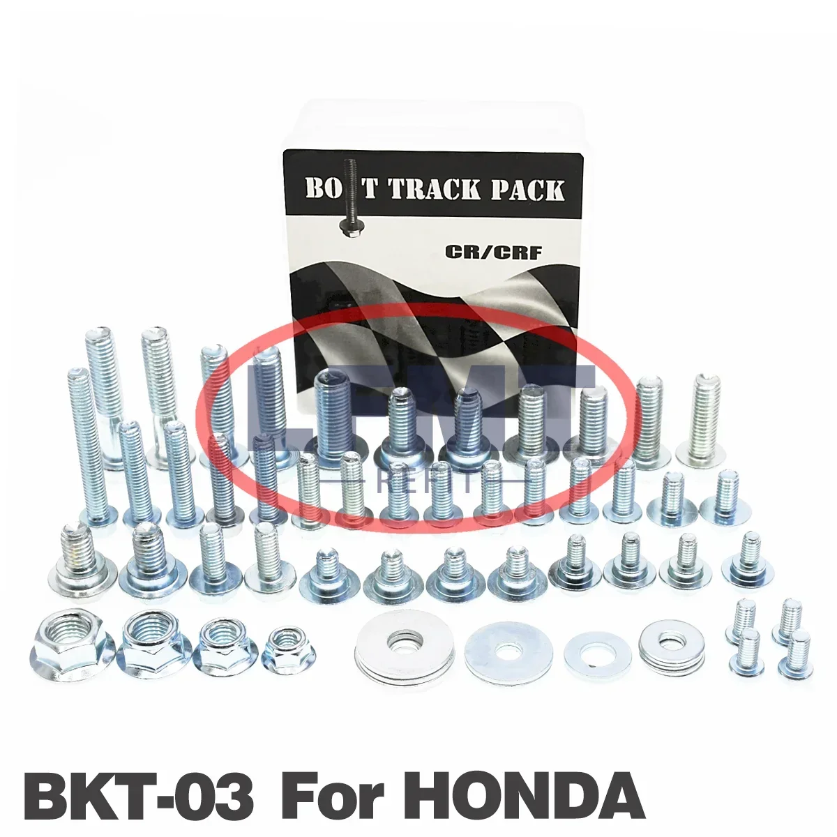 Kit de tornillos de plástico completo para la mayoría de los vehículos todoterreno de cuatro ruedas, kit de pernos para tornillos ATV todoterreno de Quad Bike