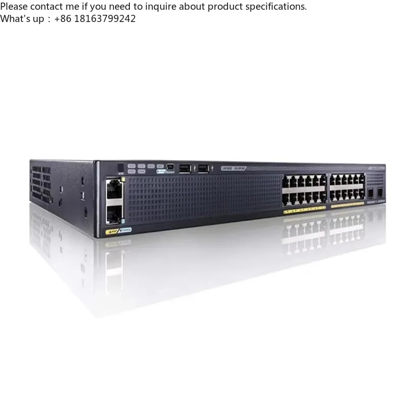 

WS-C2960X-24PS-L 2960-X Series 24 Ports PoE 4x1G SFP LAN Base POE Ethernet Switch