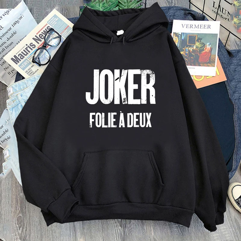 

Joker Folie A Deux Movie Hoodie Fashion Men/Women Harajuku Hip Hop Hoodies Unisex Autumn Winter Vintage Pullovers Sweatshirts