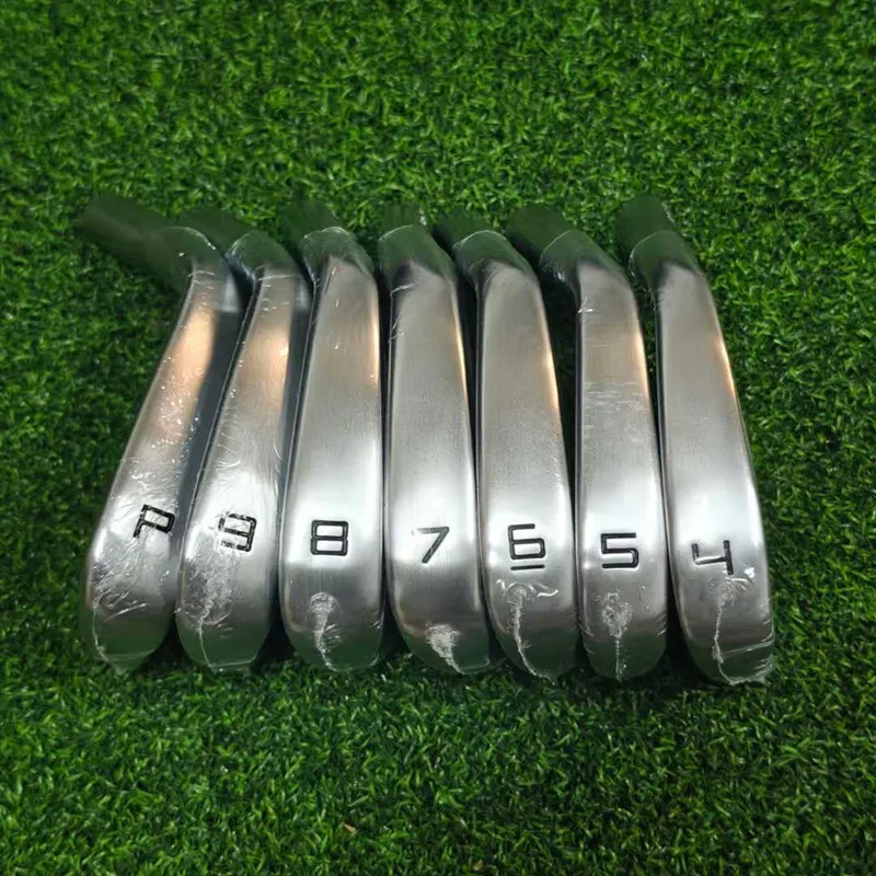 Right-Handed Golf Iron Clubs 4-P Stainless Steel with Rubber Grip-Sliver Color Waterproof Luxury Style