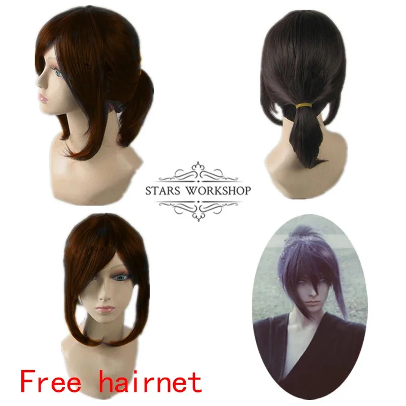 Аниме Noragami Yato Косплей Костюм Юката Черное Кимоно Халат Униформа Хэллоуин Карнавальное Вечернее Платье Сценический Костюм