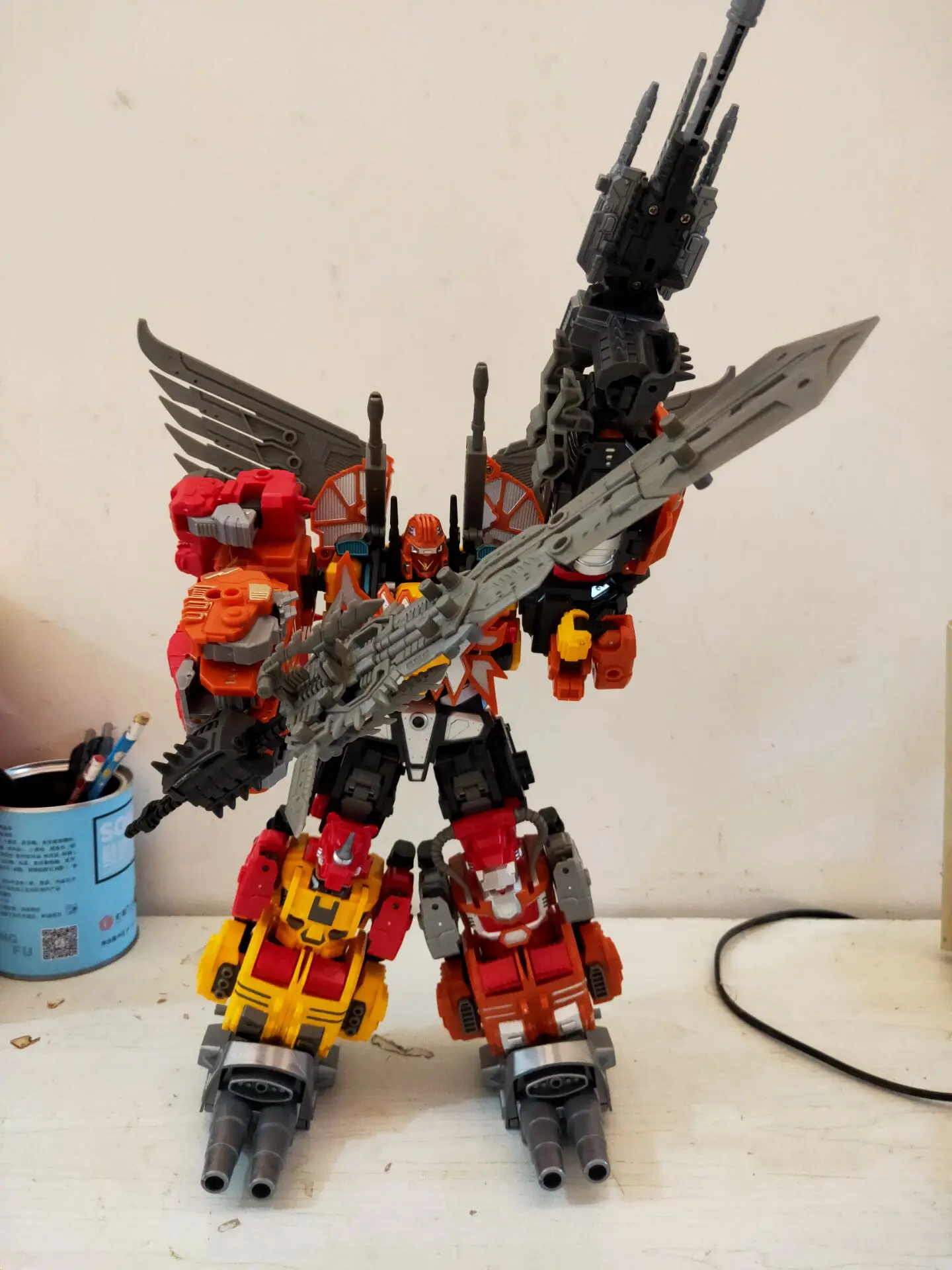 Transformation 5 in 1 ko Predaking Figur