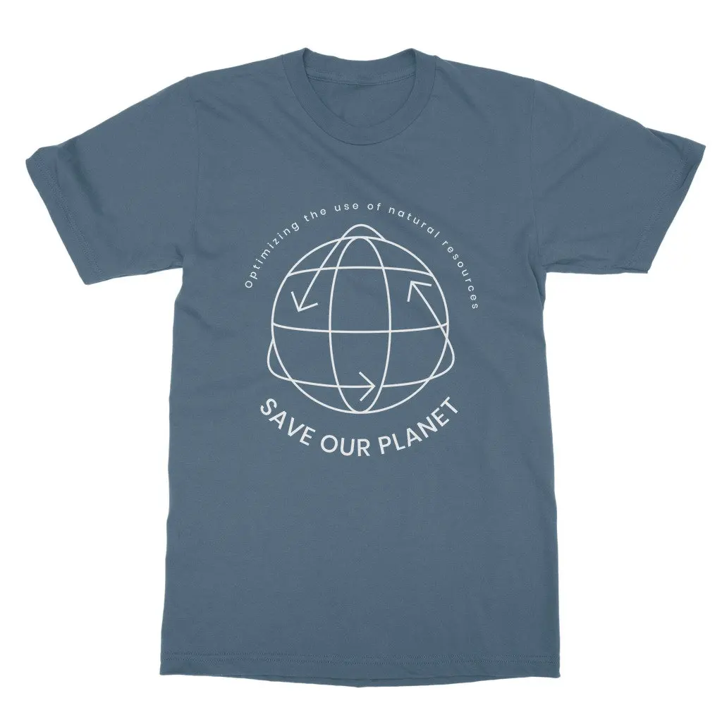 Save Our Planet Classic T Shirt Sustainability Climate change Global warming Eco Friendly Go Green