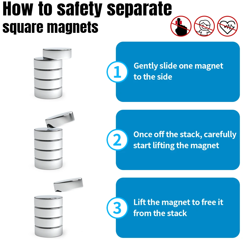 Strong Round Magnets for Fridge, DIY Projects, Science & Office Use Refrigerator magnet