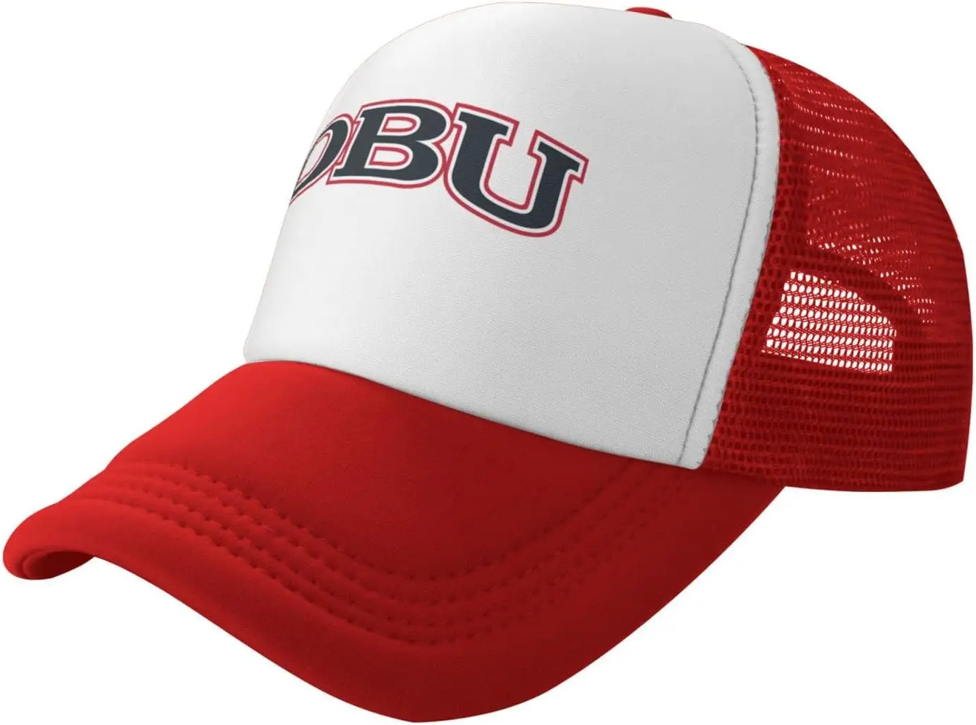 Dallas Baptist University Logo Trucker Hats for Both Men and Women - Mesh Baseball Snapback Hats