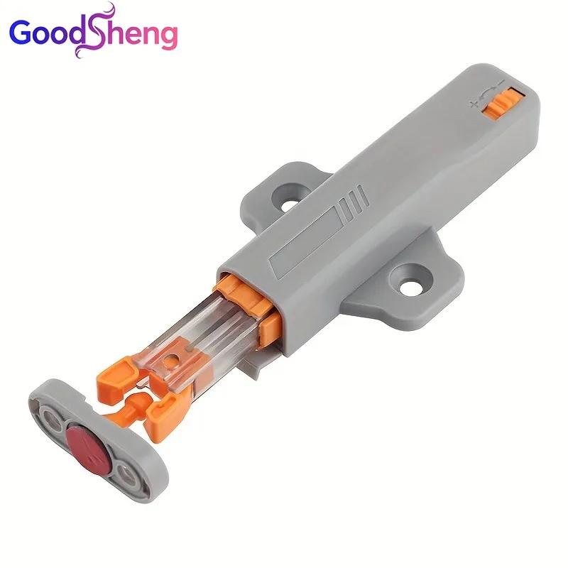 Push to Open Latch Snap-In Self-Locking Bouncer Handle-Free Push Type Heavy Duty Auto Rebound High Cabinet Door Openers