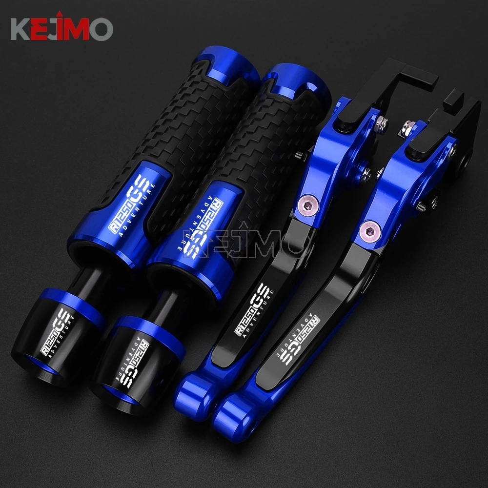 

2025 2024 2023 FOR BMW R1250GSADV R1250GS adv GS 2019-2020 Handlebar Hand Grips Handle Bar End Cover Brake Clutch Levers ends