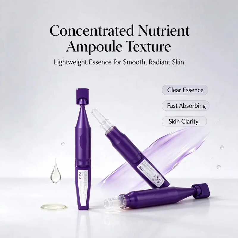 Disposable Ampoule Serum With 10 Enzymes Multi Nourishment Deeply Infuse Skin Base Rejuvenate Facial Skin Care Essence JJ5182
