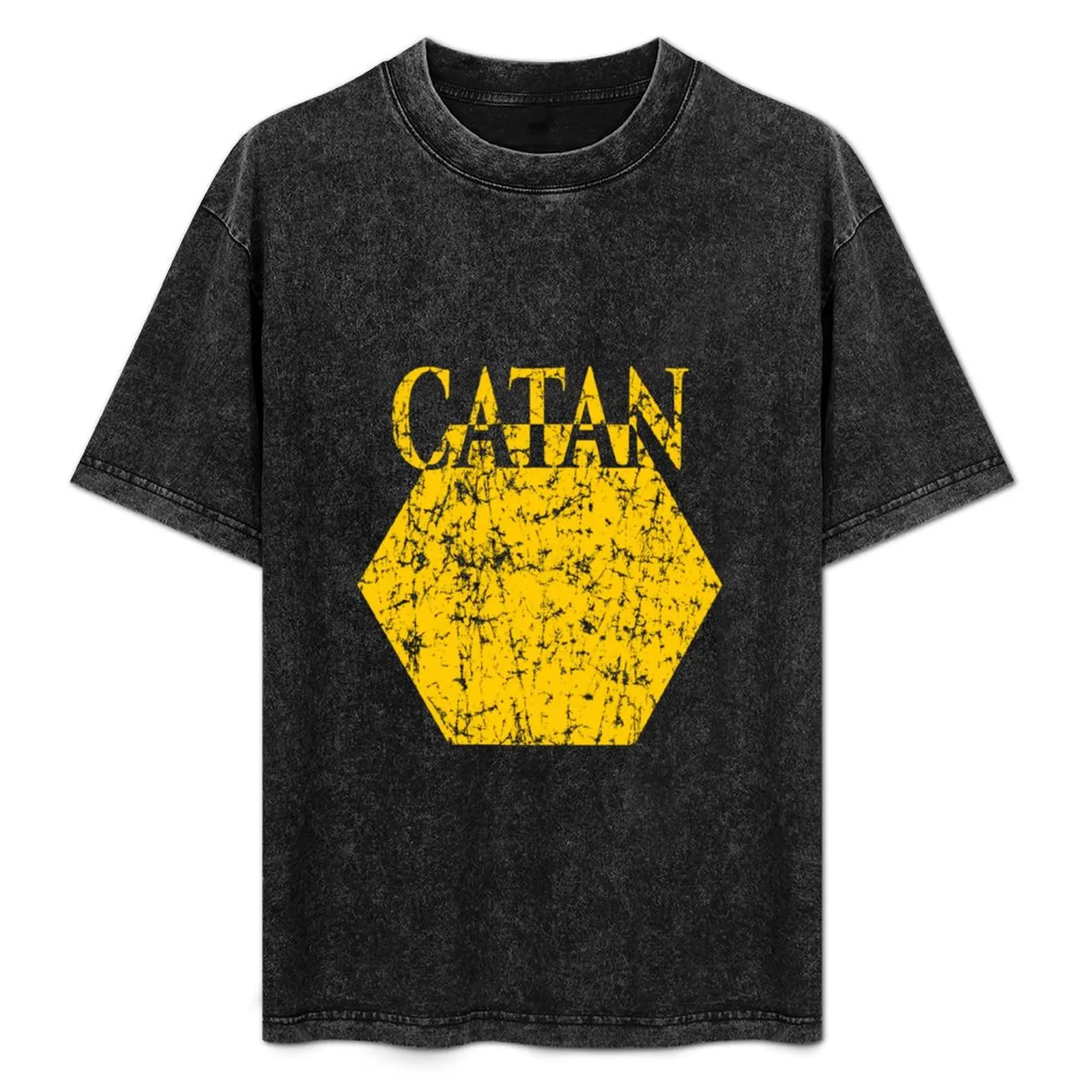 

Catan Gold T-Shirt street wear luxury designer cute clothes mens plain t shirts