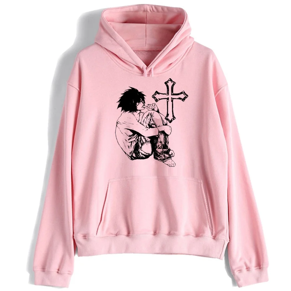 Death Note sweatshirt women goth hoodie womens fashion y2k sweater funny Aesthetic
